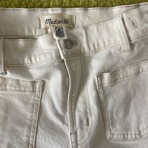 Madewell The Petite Emmett Wide-Leg Jean: Patch Pocket Edition